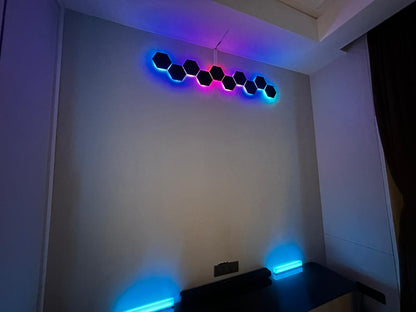 HexPulse - Modular RGBic Gaming Lights
