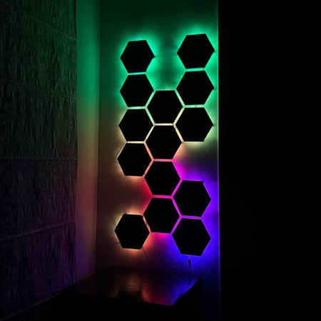 HexPulse - Modular RGBic Gaming Lights