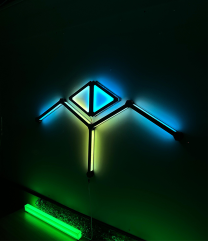 Starter Kit Combo - 5 Glow Lines & 2 Glow Shape Triangles