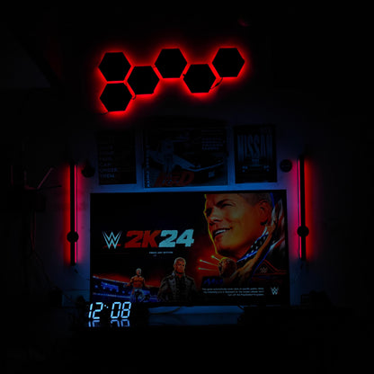 HexPulse - Modular RGBic Gaming Lights