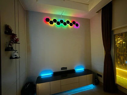 HexPulse - Modular RGBic Gaming Lights