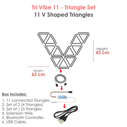 Tri Vibe 11 - Triangle Set