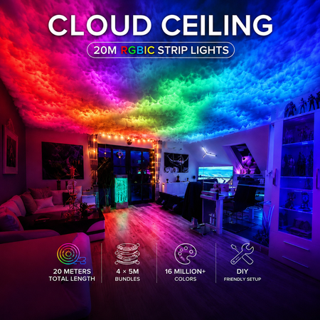 RGBIC Cloud Ceiling Kit (20M)