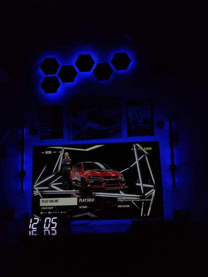 HexPulse - Modular RGBic Gaming Lights