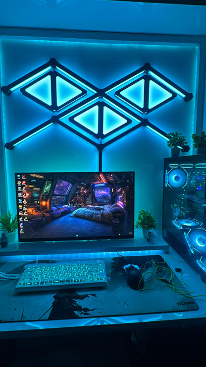 Moderate Kit Combo - 11 Glow Lines & 6 Glow Shape Triangles