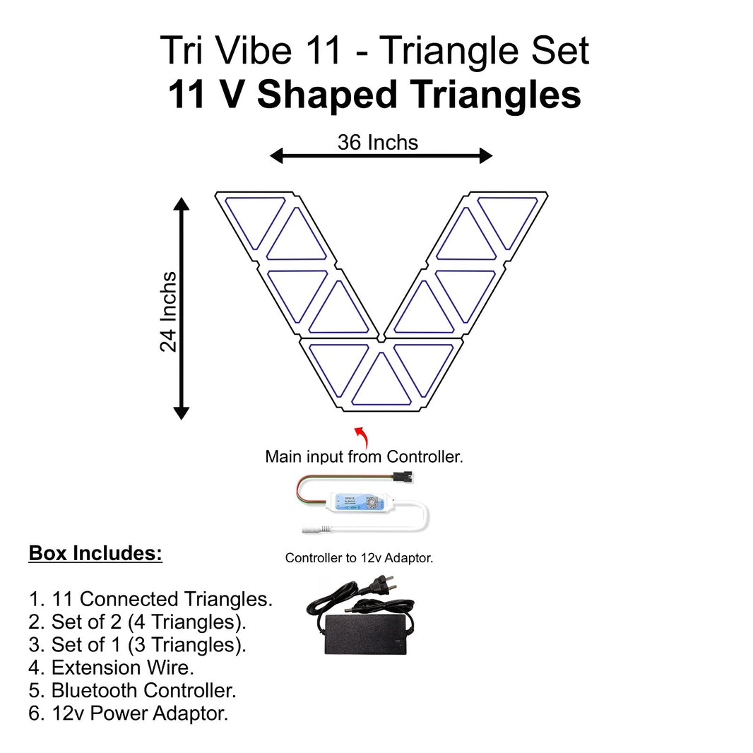 Tri Vibe 11 - Triangle Set