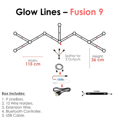 Glow Lines - Fusion 9 (New Launch)