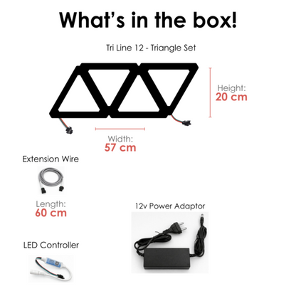 Tri Line 12 - Triangle Set
