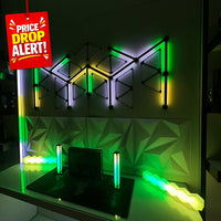 Glow Matrix Combo - 15 Glow Lines & 22 Clear Shape Triangles