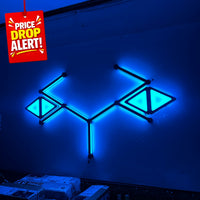 Moderate Kit Combo - 9 Glow Lines & 4 Glow Shape Triangles