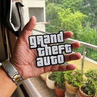 Grand Theft Auto Classic Acrylic Sign