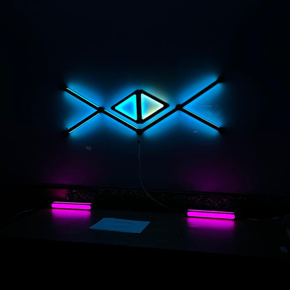 Starter Kit Combo - 6 Glow Lines & 2 Glow Shape Triangles