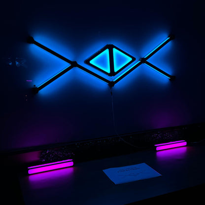 Starter Kit Combo - 6 Glow Lines & 2 Glow Shape Triangles
