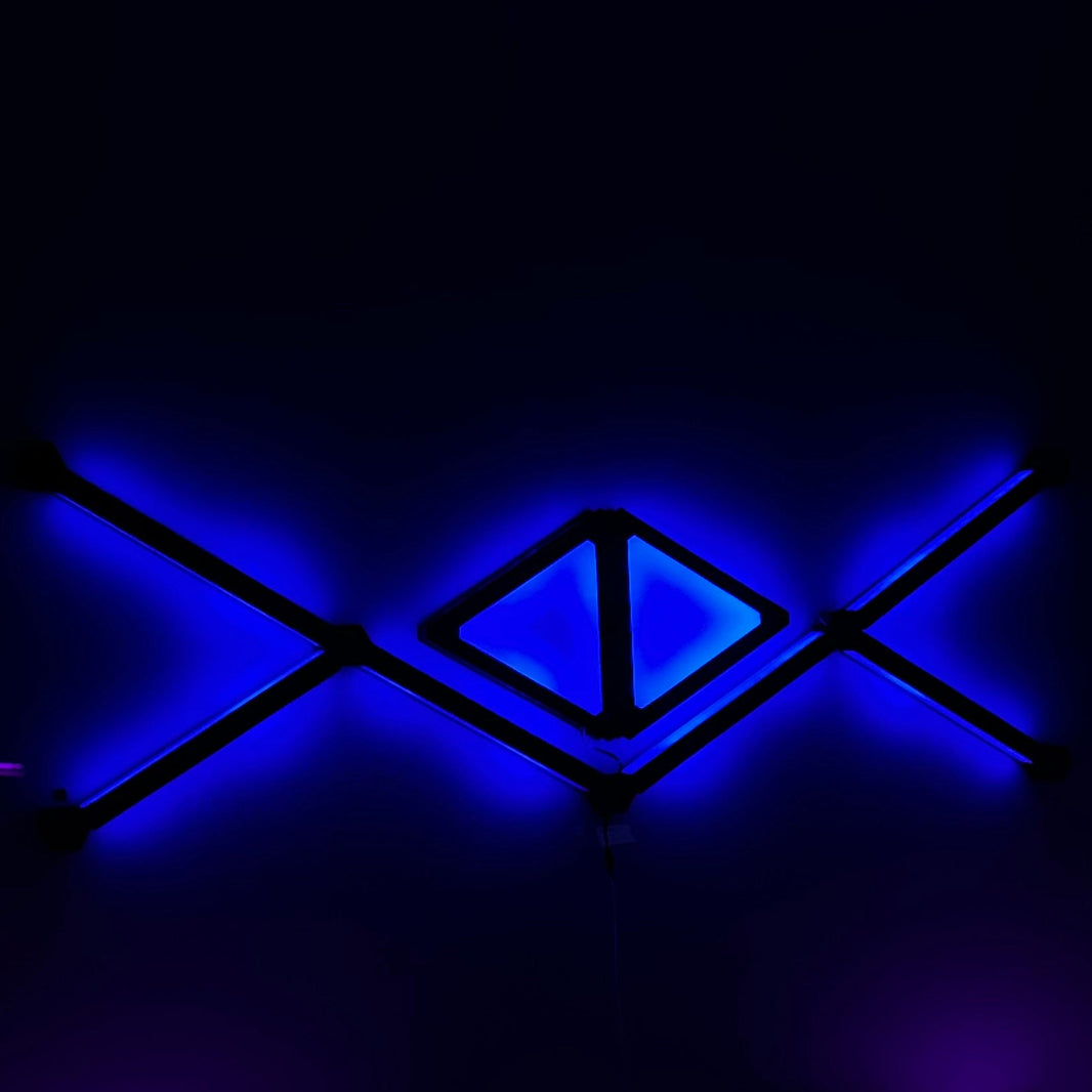 Starter Kit Combo - 6 Glow Lines & 2 Glow Shape Triangles