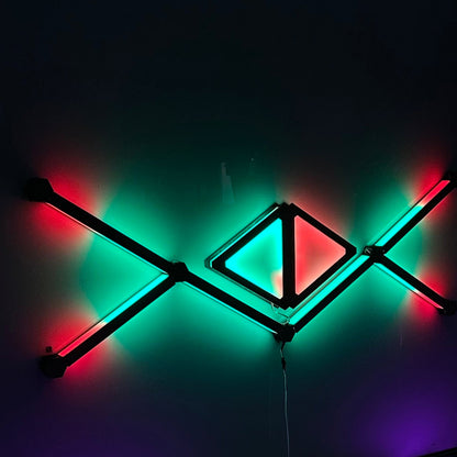 Starter Kit Combo - 6 Glow Lines & 2 Glow Shape Triangles