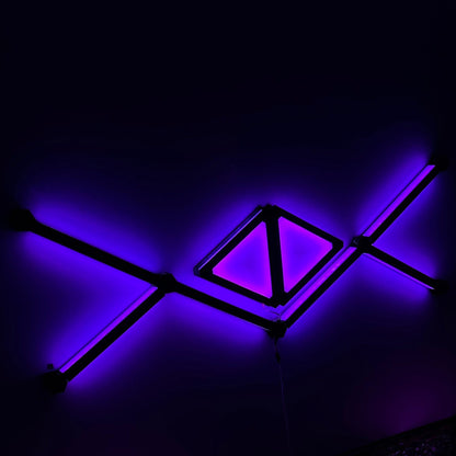 Starter Kit Combo - 6 Glow Lines & 2 Glow Shape Triangles