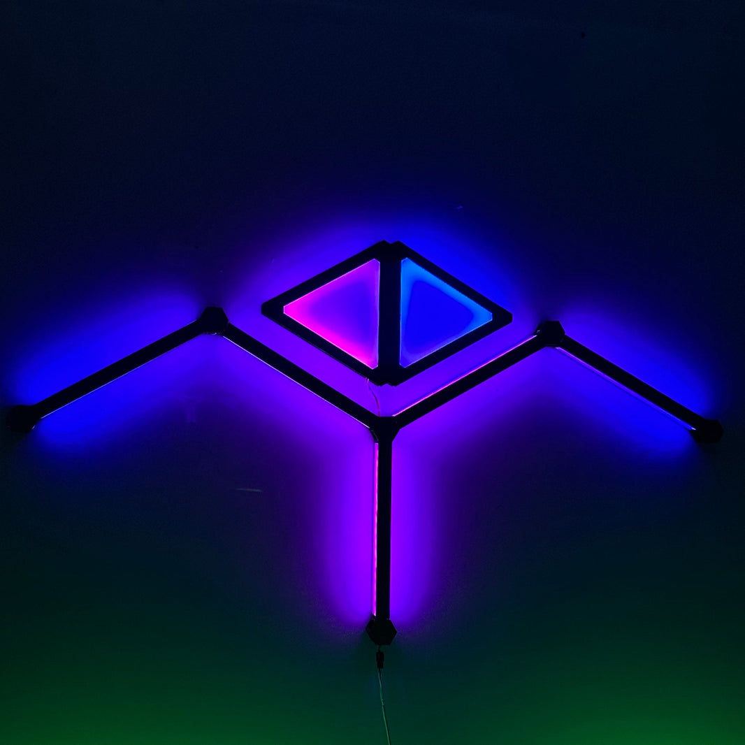 Starter Kit Combo - 5 Glow Lines & 2 Glow Shape Triangles