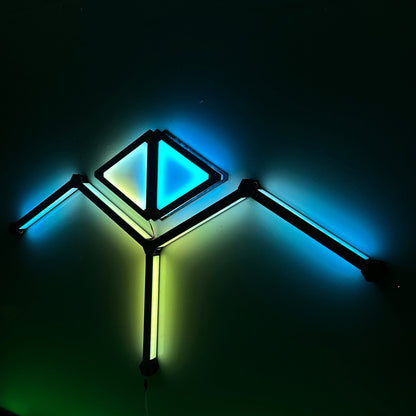 Starter Kit Combo - 5 Glow Lines & 2 Glow Shape Triangles