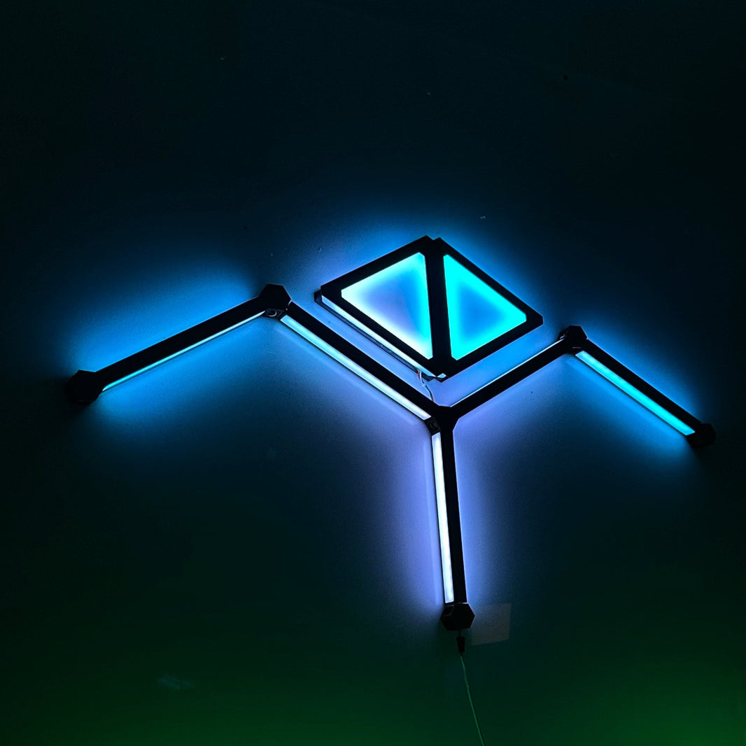 Starter Kit Combo - 5 Glow Lines & 2 Glow Shape Triangles