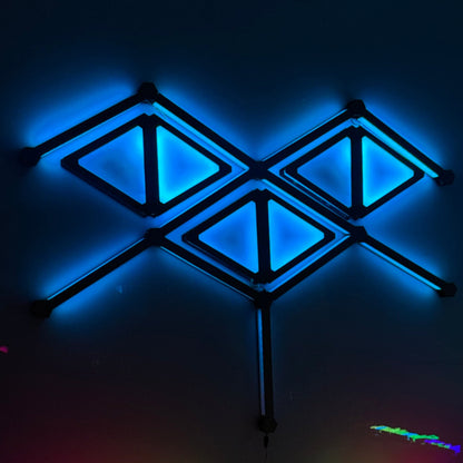 Moderate Kit Combo - 11 Glow Lines & 6 Glow Shape Triangles