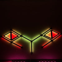 Moderate Kit Combo - 11 Glow Lines & 4 Glow Shape Triangles
