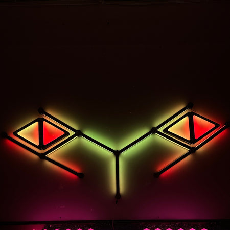 Moderate Kit Combo - 11 Glow Lines & 4 Glow Shape Triangles