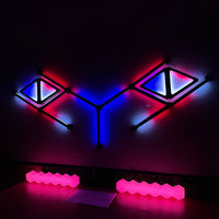 Moderate Kit Combo - 11 Glow Lines & 4 Glow Shape Triangles