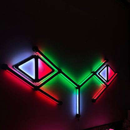 Moderate Kit Combo - 11 Glow Lines & 4 Glow Shape Triangles