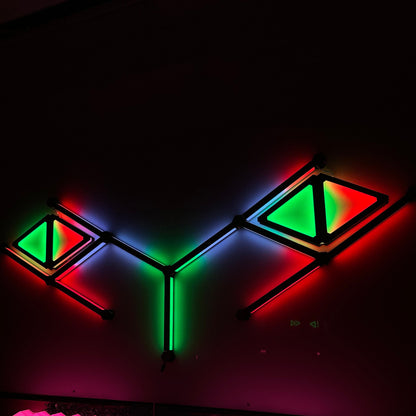 Moderate Kit Combo - 11 Glow Lines & 4 Glow Shape Triangles