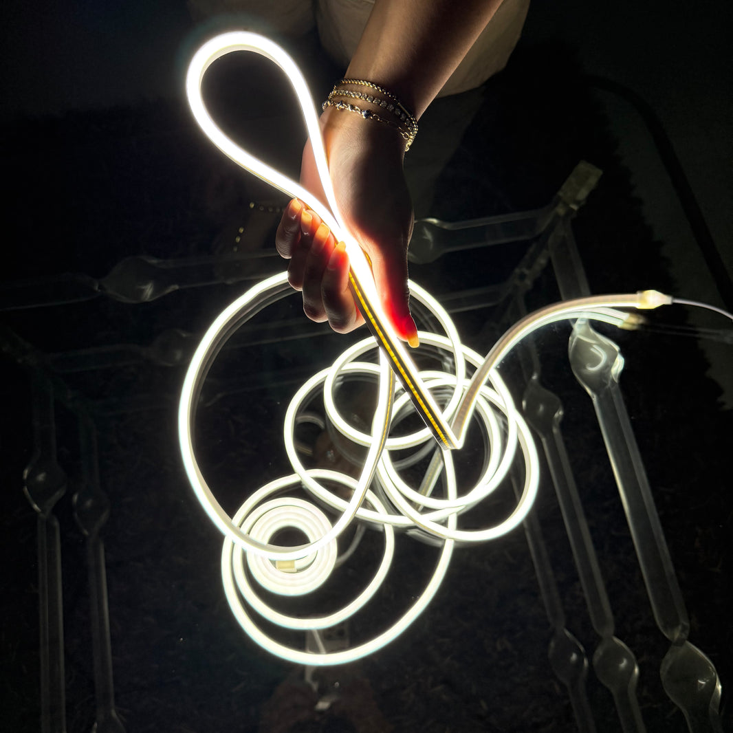 Neon Glow Rope Light - White (5 Meter)