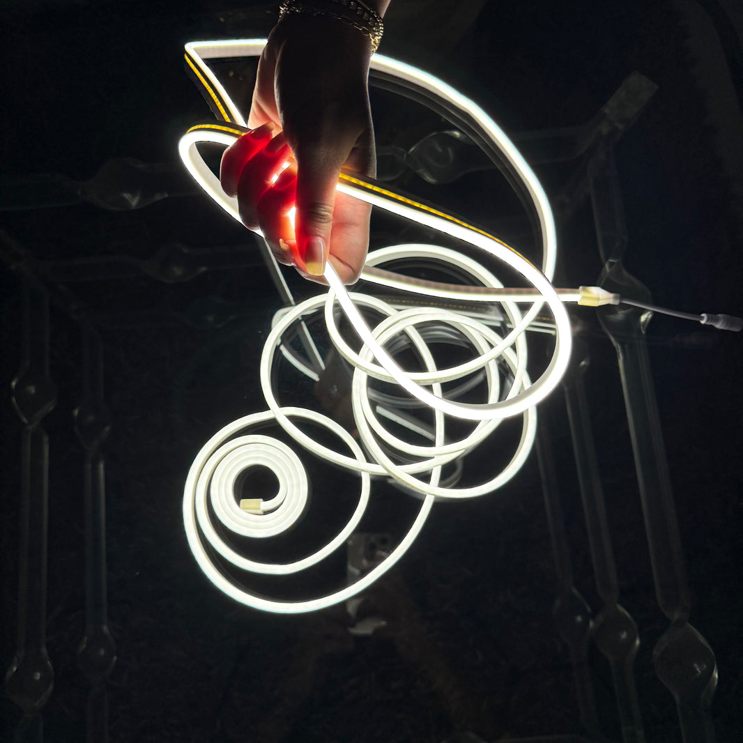 Neon Glow Rope Light - White (5 Meter)