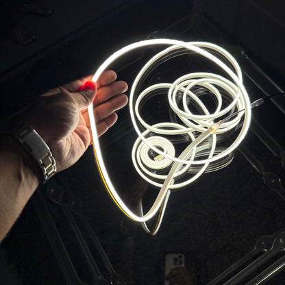 Neon Glow Rope Light - White (5 Meter)