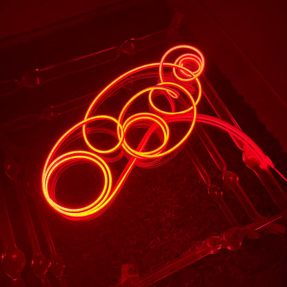 Neon Glow Rope Light - Red (5 Meter)