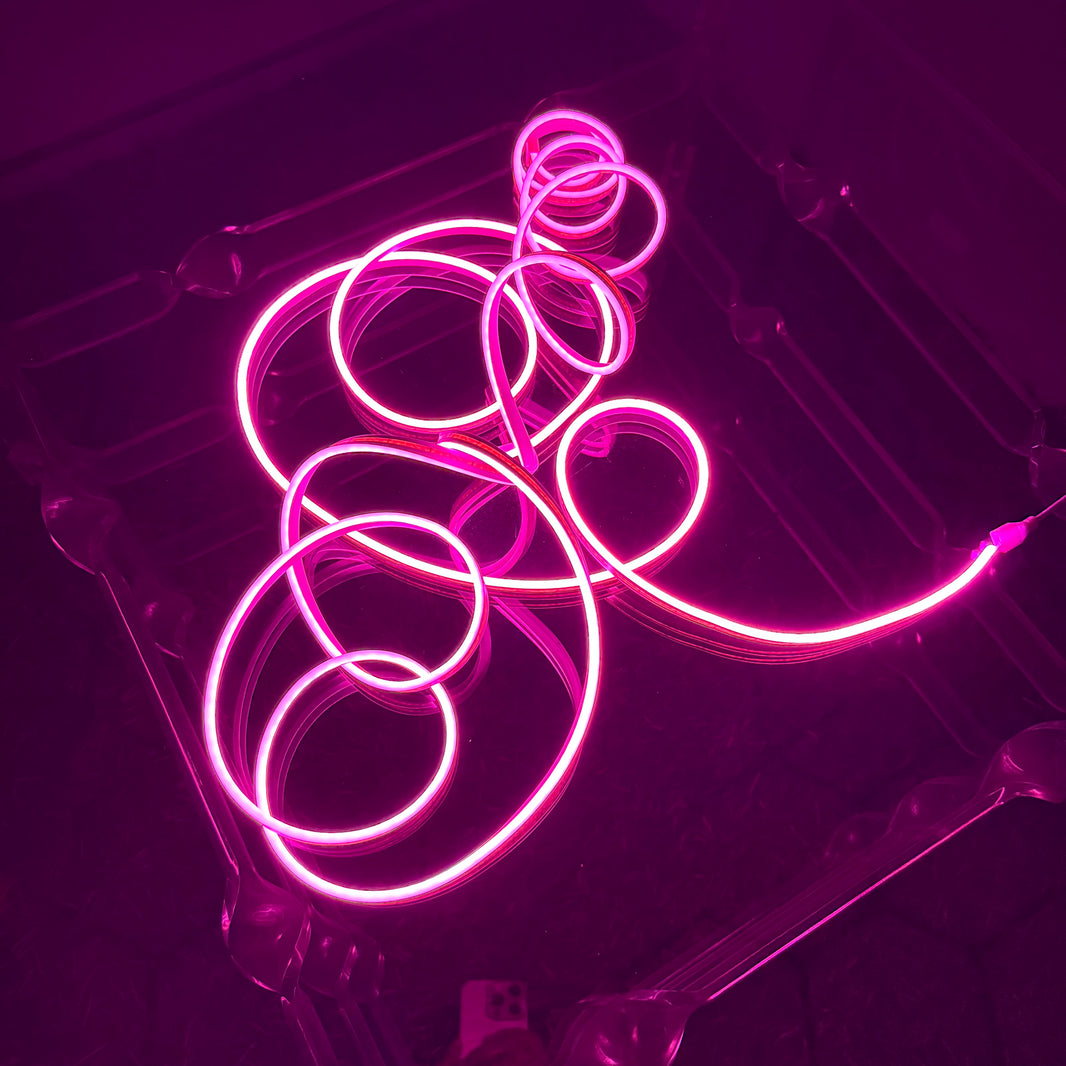 Neon Glow Rope Light - Pink (5 Meter)