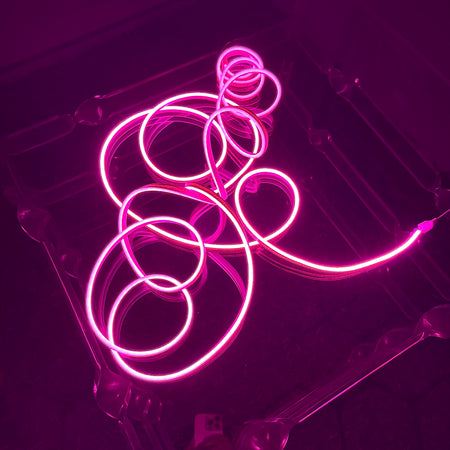 Neon Glow Rope Light - Pink (5 Meter)