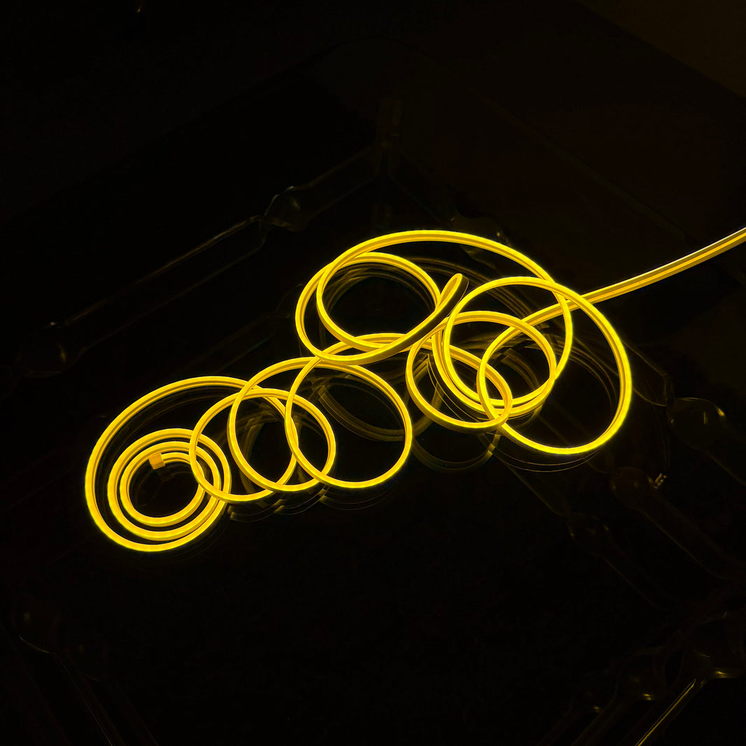 Neon Glow Rope Light - Yellow (5 Meter)