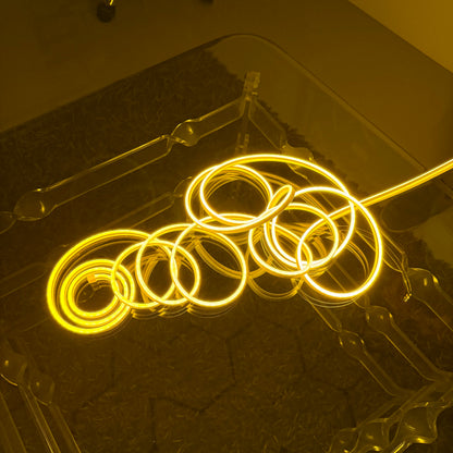 Neon Glow Rope Light - Yellow (5 Meter)