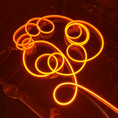 Neon Glow Rope Light - Orange (5 Meter)