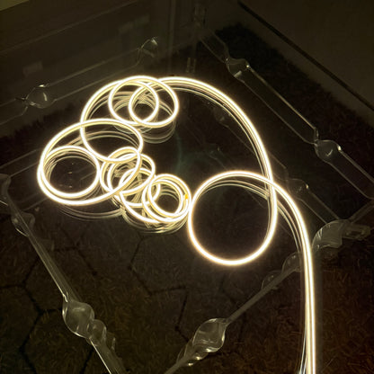 Neon Glow Rope Light - Warm White (5 Meter)