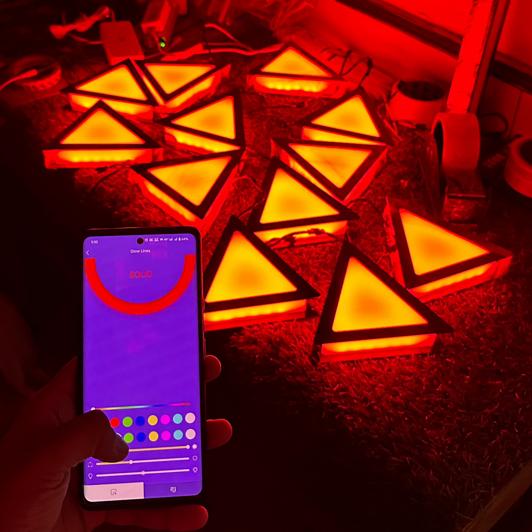Glow Shape Triangles - Starter Kit