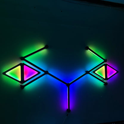 Moderate Kit Combo - 9 Glow Lines & 4 Glow Shape Triangles