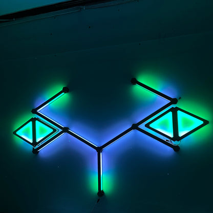 Moderate Kit Combo - 9 Glow Lines & 4 Glow Shape Triangles