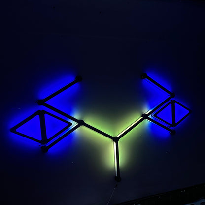 Moderate Kit Combo - 9 Glow Lines & 4 Glow Shape Triangles
