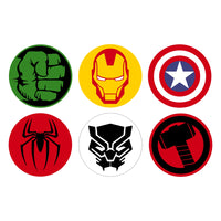 Marvel Icons Acrylic Signs Combo (Set of 6)