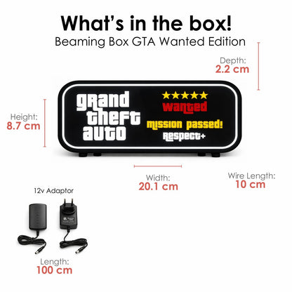 Beaming Box GTA Wanted Edition