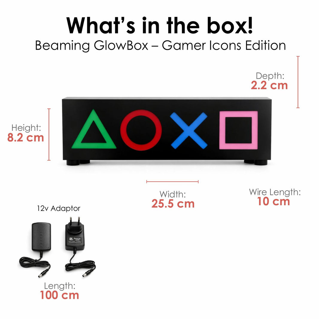 Beaming Box Gamer Icons Edition