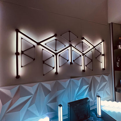 Glow Matrix Combo - 15 Glow Lines & 22 Clear Shape Triangles