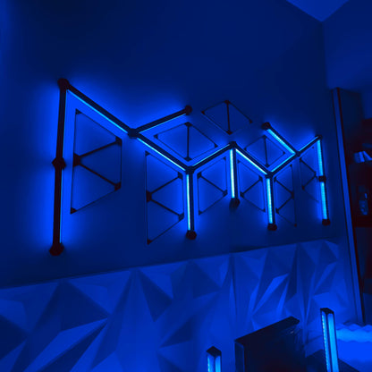 Glow Matrix Combo - 15 Glow Lines & 22 Clear Shape Triangles