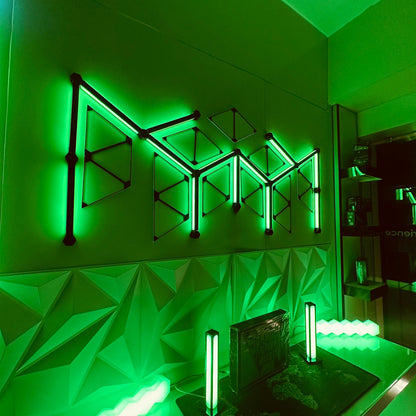 Glow Matrix Combo - 15 Glow Lines & 22 Clear Shape Triangles