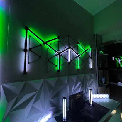 Glow Matrix Combo - 15 Glow Lines & 22 Clear Shape Triangles